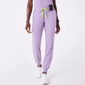 FIGS Zamora Jogger Scrub Pants in Lavender Dew sz 5XL /T